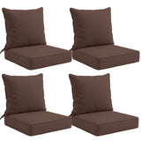 Outdoor Deep Seat Cushion Set, 25 x 25 x 5 inch, Set of 4 - Eagle Peak
