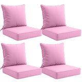 Outdoor Deep Seat Cushion Set, 25 x 25 x 5 inch, Set of 4 - Eagle Peak