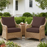Outdoor Deep Seat Cushion Set, 25 x 25 x 5 inch, Set of 4 - Eagle Peak