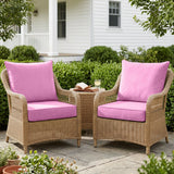 Outdoor Deep Seat Cushion Set, 25 x 25 x 5 inch, Set of 4 - Eagle Peak
