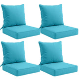 Outdoor Deep Seat Cushion Set, 25 x 25 x 5 inch, Set of 4 - Eagle Peak