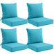 Outdoor Deep Seat Cushion Set, 25 x 25 x 5 inch, Set of 4 - Eagle Peak