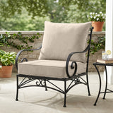 Outdoor Deep Seat Cushion Set, 25 x 25 x 5 inch, Set of 4 - Eagle Peak
