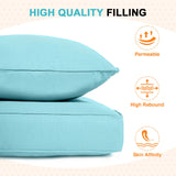 Outdoor Deep Seat Cushion Set, 25 x 25 x 5 inch, Set of 4 - Eagle Peak Custom Canopy Tent
