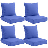 Outdoor Deep Seat Cushion Set, 25 x 25 x 5 inch, Set of 4 - Eagle Peak