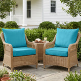 Outdoor Deep Seat Cushion Set, 25 x 25 x 5 inch, Set of 4 - Eagle Peak