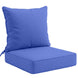 Outdoor Deep Seat Patio Seat Cushion Set, 25x25x5 inch, 2 - Piece Back Chair Cushion - Eagle Peak