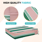 Outdoor Deep Seat Patio Seat Cushion Set, 25x25x5 inch, 2 - Piece Back Chair Cushion - Eagle Peak Custom Canopy Tent