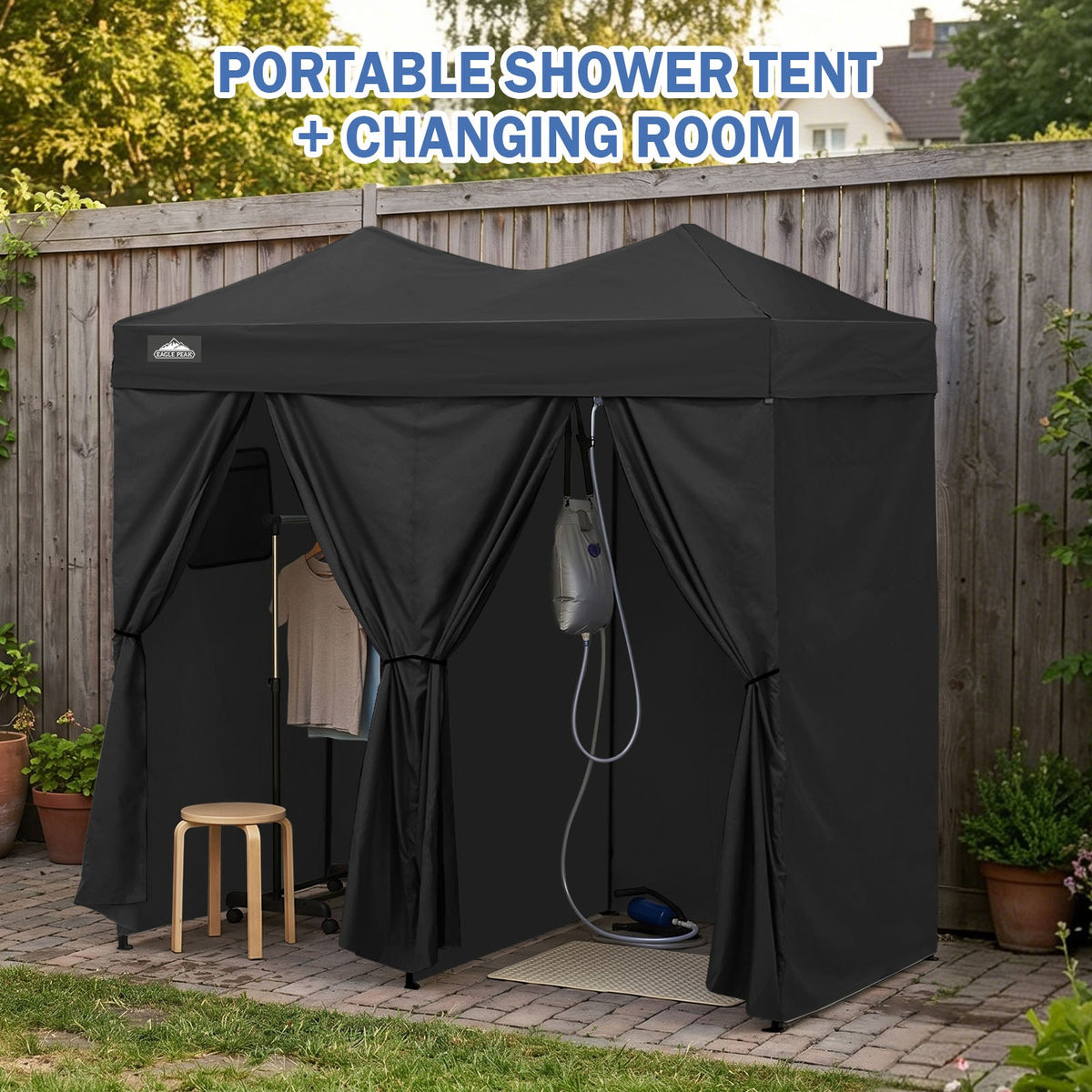 Outdoor Pop Up Changing Room 8x4 ft - Eagle Peak®