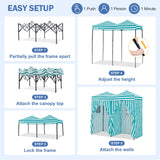 Outdoor Pop Up Changing Room 8x4 ft - Eagle Peak®