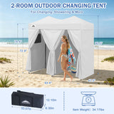 Outdoor Pop Up Changing Room 8x4 ft - Eagle Peak®