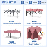 Outdoor Pop Up Changing Room 8x4 ft - Eagle Peak®