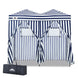Outdoor Pop Up Changing Room 8x4 ft - Eagle Peak Custom Canopy Tent