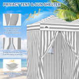 Outdoor Pop Up Changing Room 8x4 ft - Eagle Peak®
