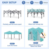Outdoor Pop Up Changing Room 8x4 ft - Eagle Peak®
