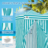 Outdoor Pop Up Changing Room 8x4 ft - Eagle Peak Custom Canopy Tent