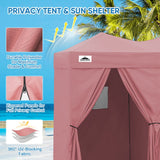 Outdoor Pop Up Changing Room 8x4 ft - Eagle Peak Custom Canopy Tent