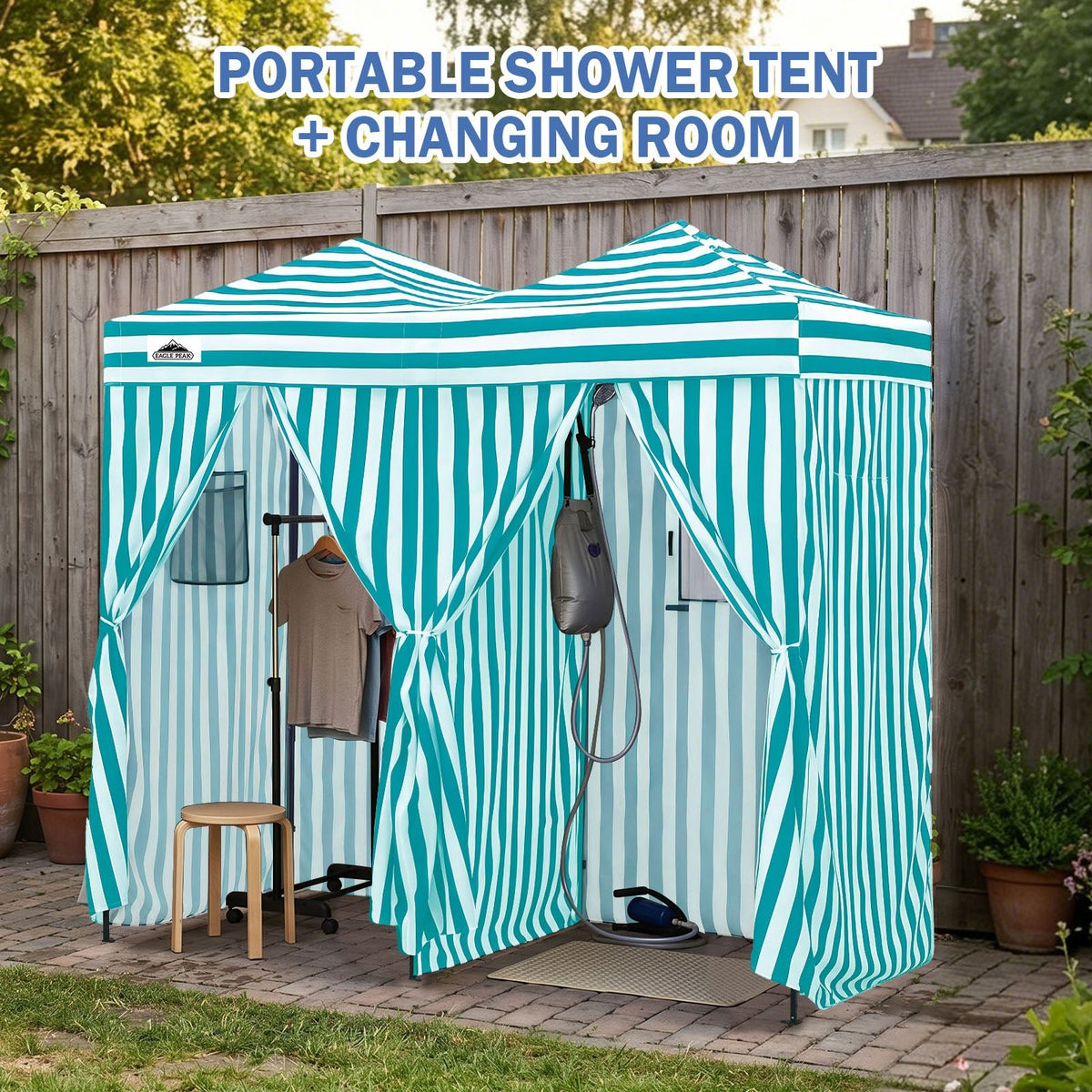 Outdoor Pop Up Changing Room 8x4 ft - Eagle Peak®