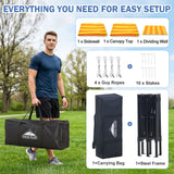 Outdoor Pop Up Changing Room 8x4 ft - Eagle Peak®