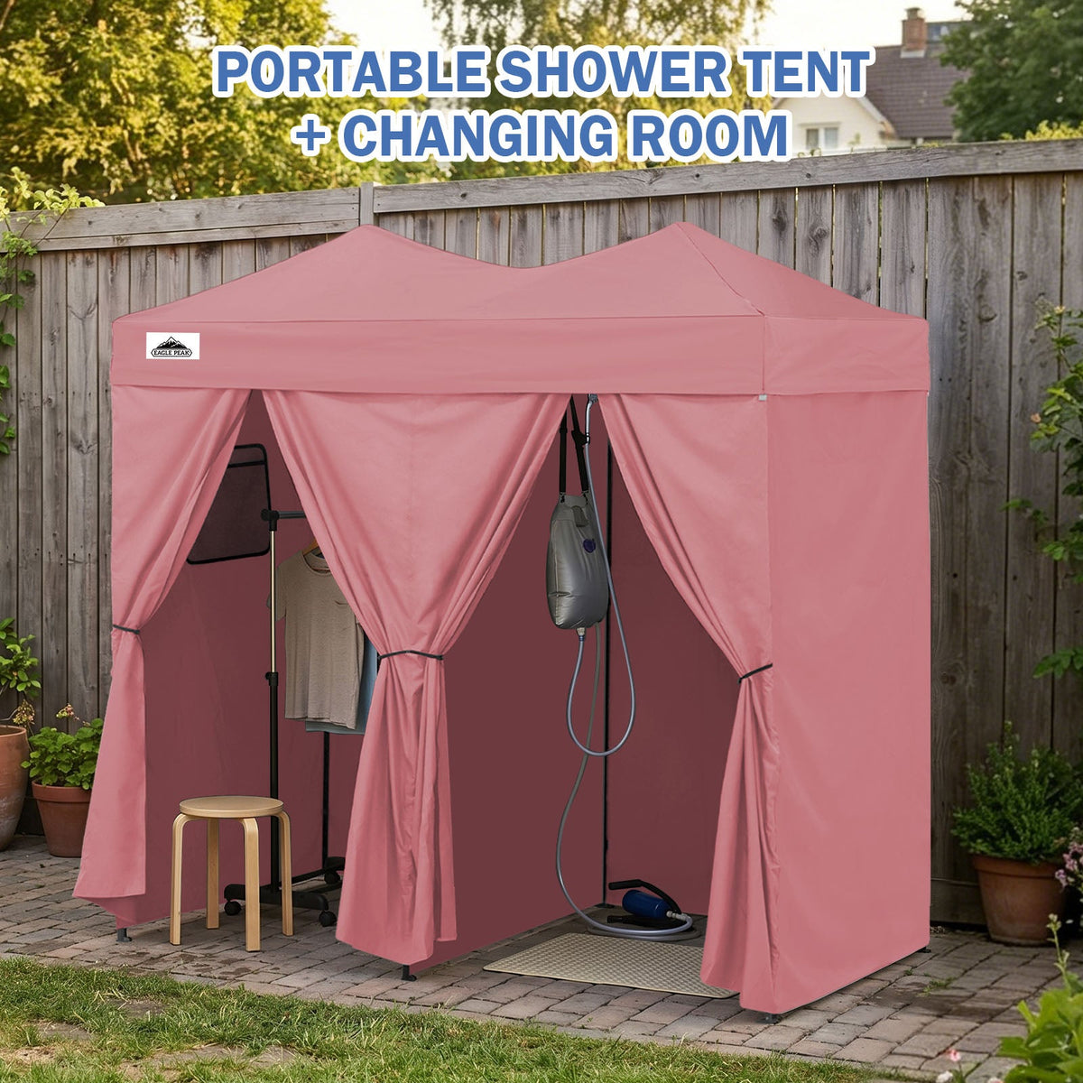 Outdoor Pop Up Changing Room 8x4 ft - Eagle Peak®