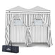 Outdoor Pop Up Changing Room 8x4 ft - Eagle Peak®