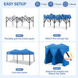 Outdoor Pop Up Changing Room 8x4 ft - Eagle Peak®