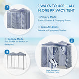 Outdoor Pop Up Changing Room 8x4 ft - Eagle Peak Custom Canopy Tent