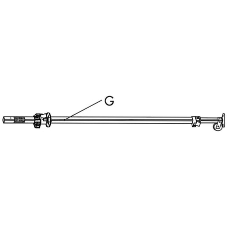 OZARK TRAIL COMMERCIAL LEG with WHEEL (LEFT) - Eagle Peak Canopy and Outdoor Products