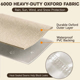 Patio Furniture Cover, Medium Loveseat 54.5''W×30.5''D×30.5''H - Eagle Peak®