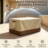 Patio Furniture Cover, Small Coffee Table 34.5''W×21''D×15.5''H - Eagle Peak®