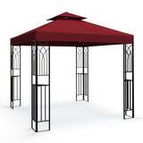 Patio Gazebo 8x8 with Corner Shelves - Eagle Peak Custom Canopy Tent