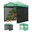 Pop up Greenhouse with Interchangeable PE & Mesh Wall Panels, 8x6/8x12 ft - Eagle Peak®
