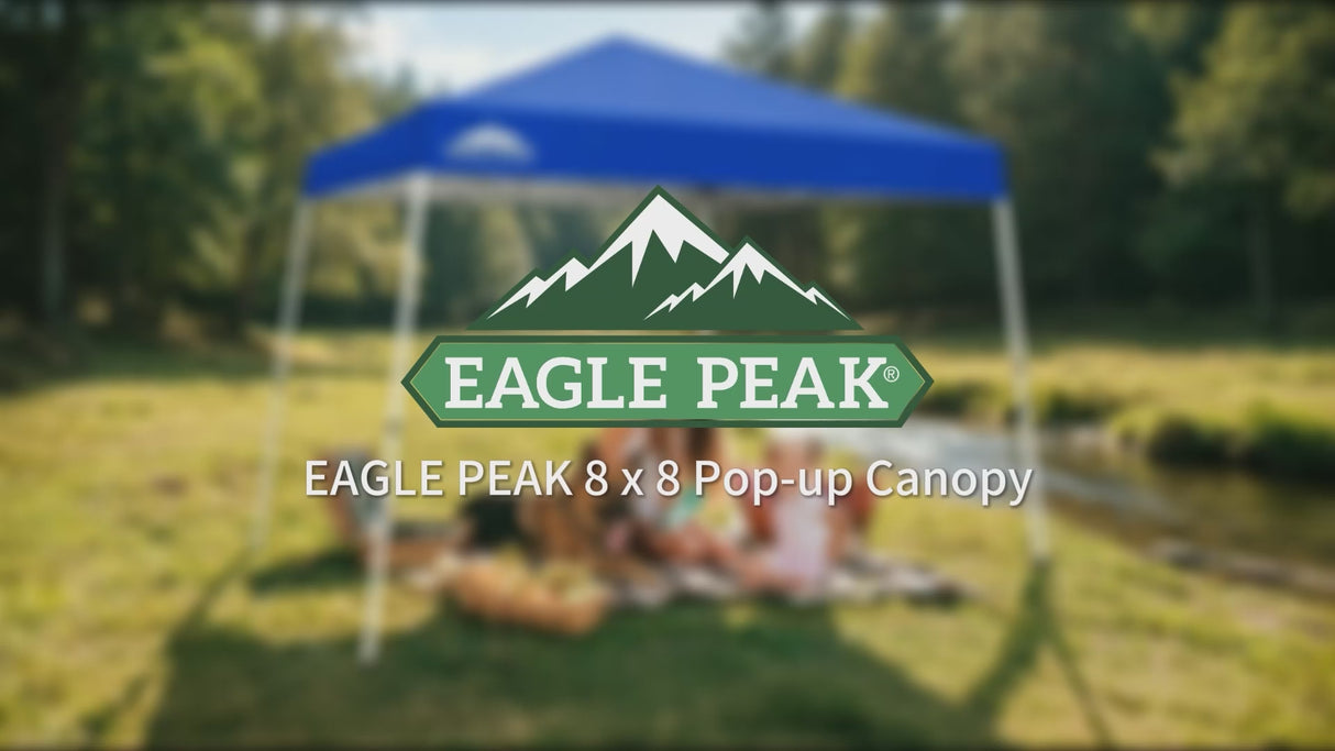 10x10 Slant Leg Pop Up Canopy Tent