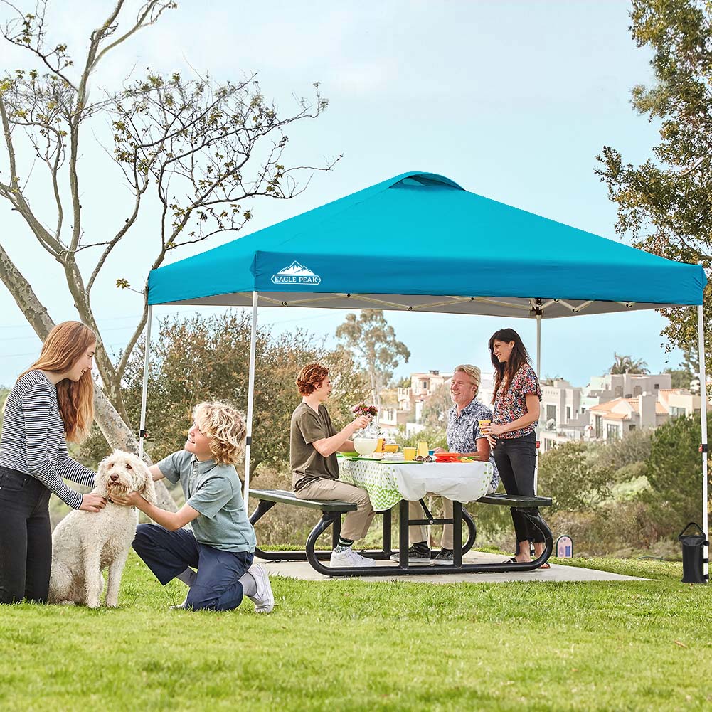 Replacement Canopy Cover with Air Vent for 10x10 Pop Up Canopy Tent, Top Only - Eagle Peak Custom Canopy Tent
