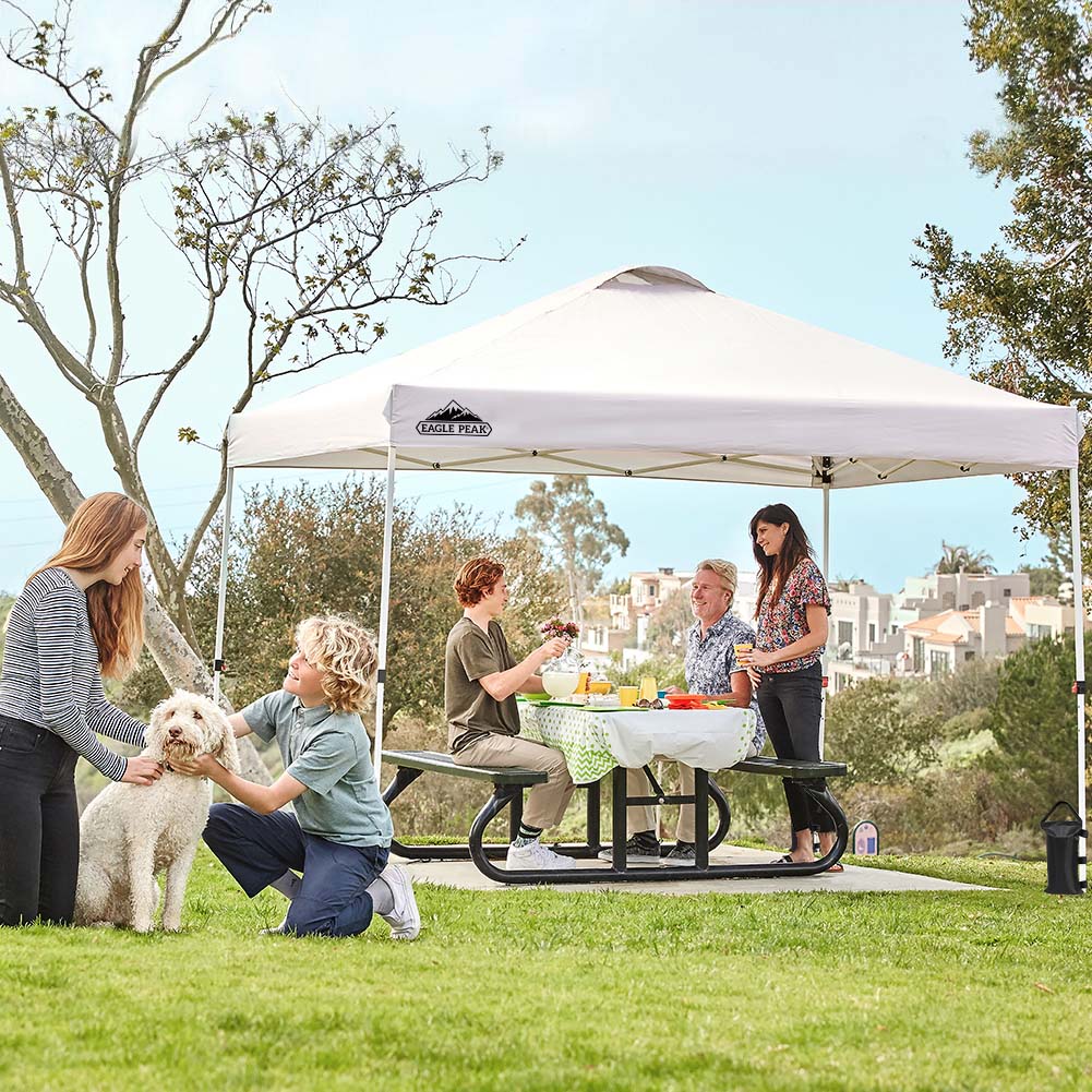 Replacement Canopy Cover with Air Vent for 10x10 Pop Up Canopy Tent, Top Only - Eagle Peak Custom Canopy Tent