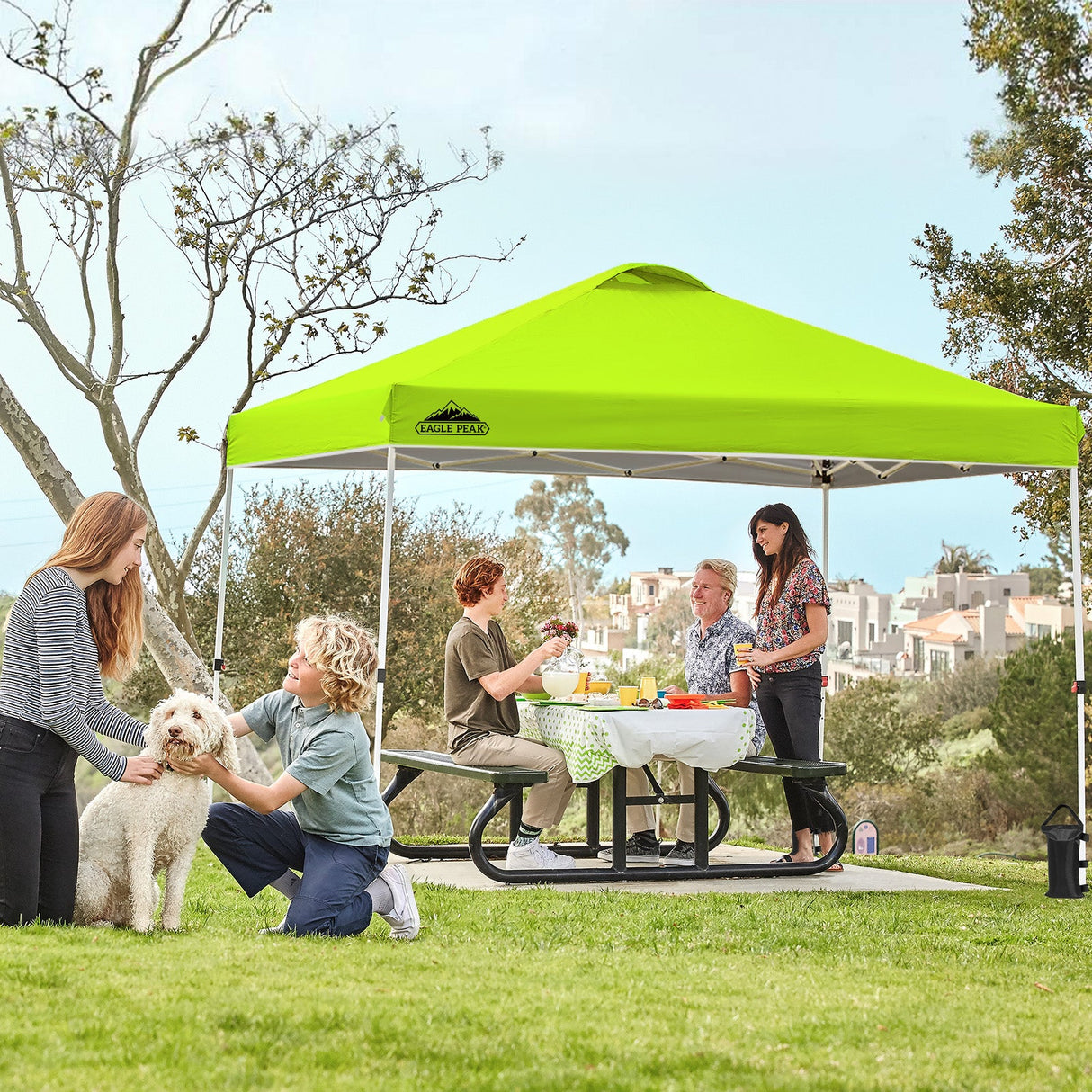 Replacement Canopy Cover with Air Vent for 10x10 Pop Up Canopy Tent, Top Only - Eagle Peak Custom Canopy Tent