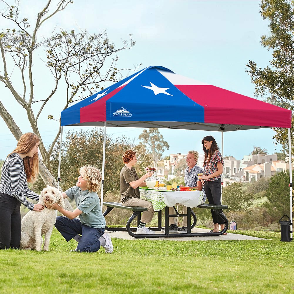 Replacement Canopy Cover with Air Vent for 10x10 Pop Up Canopy Tent, Top Only - Eagle Peak Custom Canopy Tent