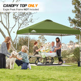 Replacement Canopy Cover with Air Vent for 10x10 Pop Up Canopy Tent, Top Only - Eagle Peak Custom Canopy Tent