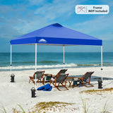 Replacement Canopy Cover with Air Vent for 10x10 Pop Up Canopy Tent, Top Only - Eagle Peak Custom Canopy Tent