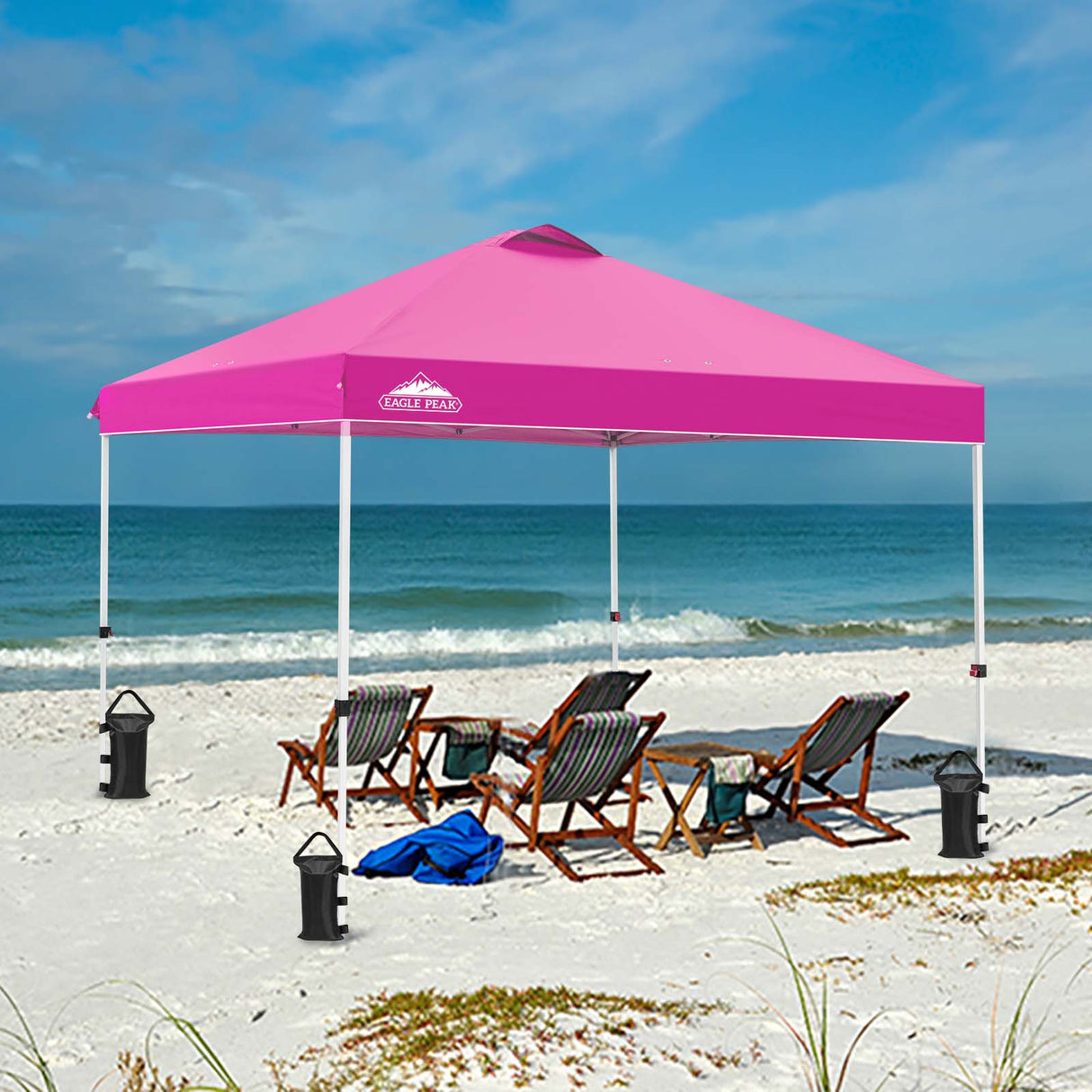 Replacement Canopy Cover with Air Vent for 10x10 Pop Up Canopy Tent, Top Only - Eagle Peak Custom Canopy Tent