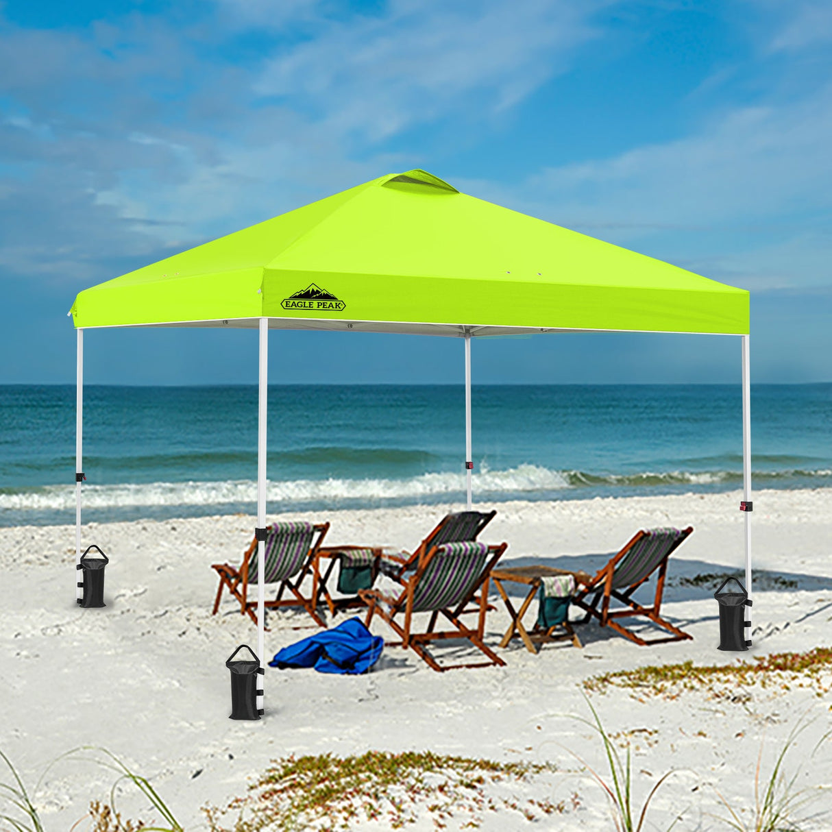 Replacement Canopy Cover with Air Vent for 10x10 Pop Up Canopy Tent, Top Only - Eagle Peak Custom Canopy Tent