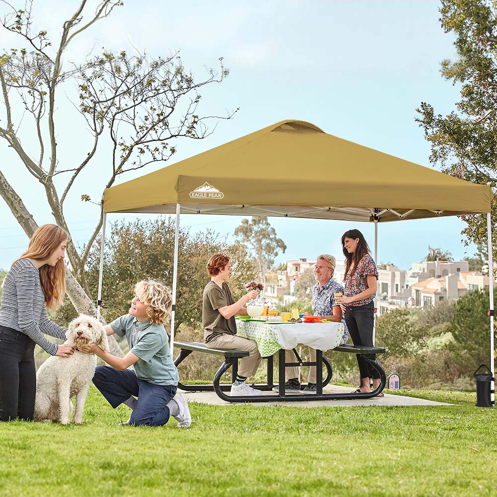 Replacement Canopy Cover with Air Vent for 10x10 Pop Up Canopy Tent, Top Only - Eagle Peak Custom Canopy Tent