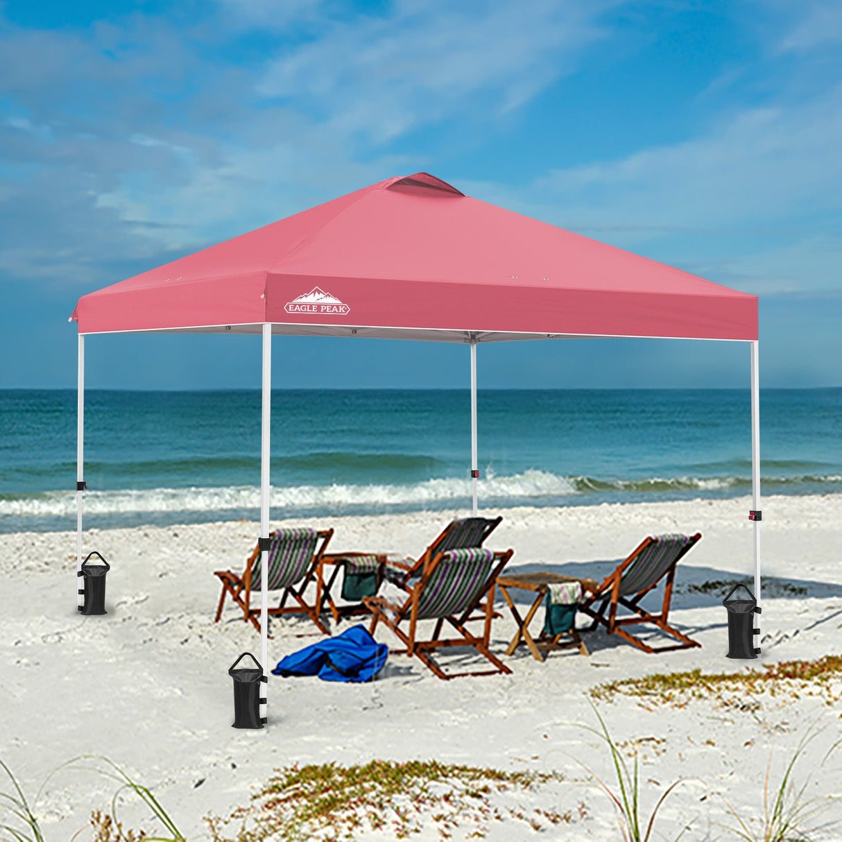 Replacement Canopy Cover with Air Vent for 10x10 Pop Up Canopy Tent, Top Only - Eagle Peak Custom Canopy Tent