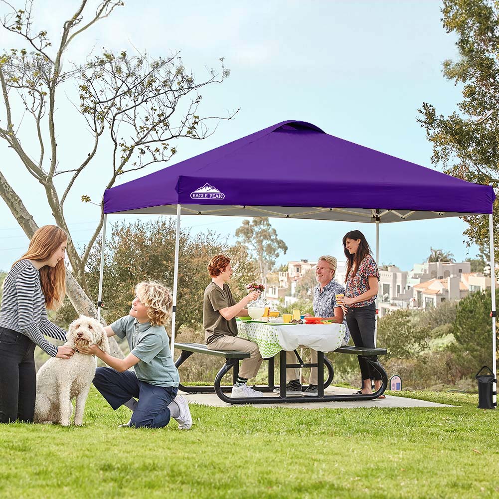 Replacement Canopy Cover with Air Vent for 10x10 Pop Up Canopy Tent, Top Only - Eagle Peak Custom Canopy Tent