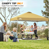 Replacement Canopy Cover with Air Vent for 10x10 Pop Up Canopy Tent, Top Only - Eagle Peak Custom Canopy Tent