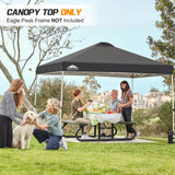 Replacement Canopy Cover with Air Vent for 10x10 Pop Up Canopy Tent, Top Only - Eagle Peak Custom Canopy Tent