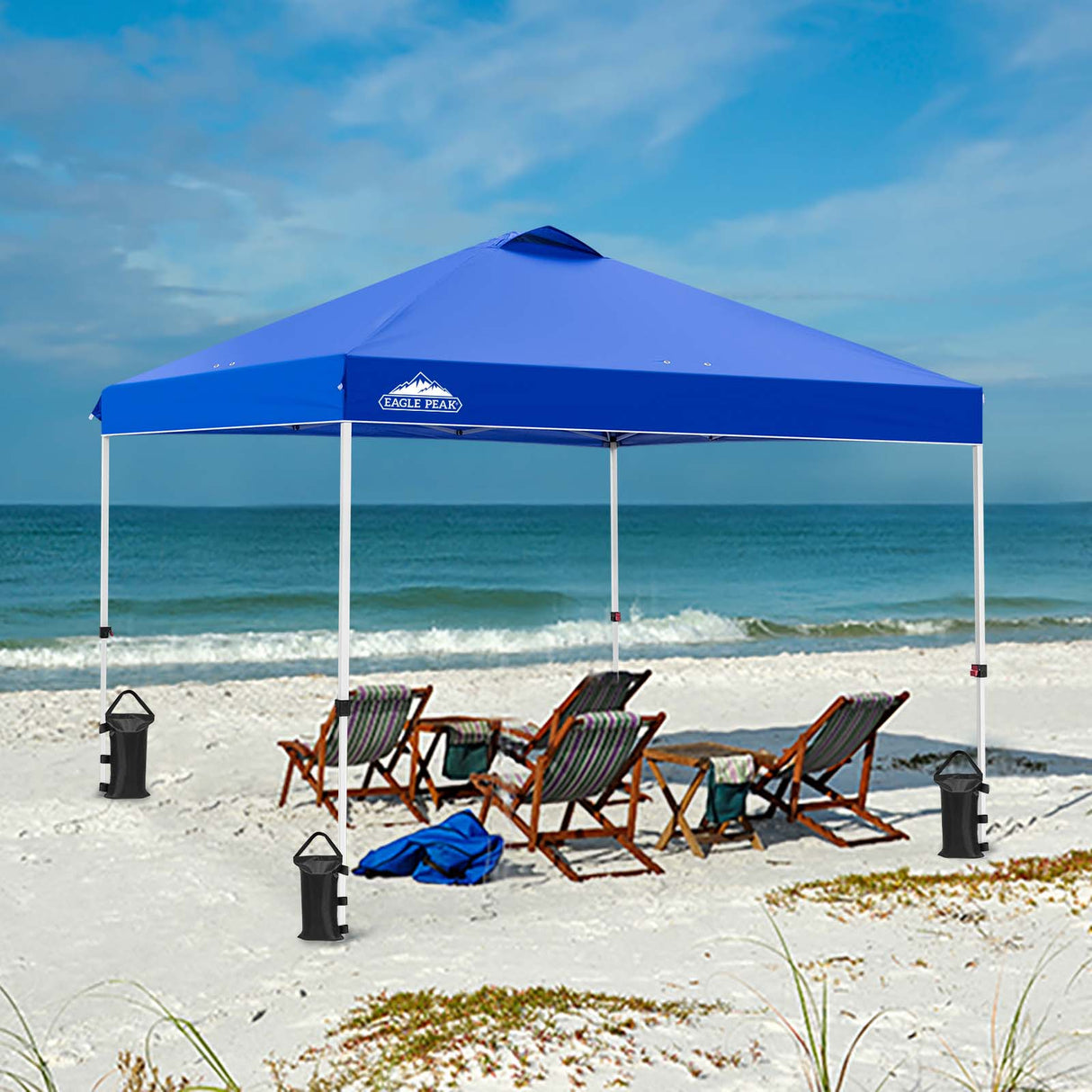 Replacement Canopy Cover with Air Vent for 10x10 Pop Up Canopy Tent, Top Only - Eagle Peak Custom Canopy Tent
