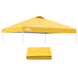 Replacement Canopy Cover with Air Vent for 10x10 Pop Up Canopy Tent, Top Only - Eagle Peak Custom Canopy Tent