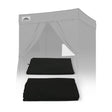 Replacement Canopy Top and Four Walls for 5x5 Pop Up Flat Top Changing Room - Eagle Peak Custom Canopy Tent