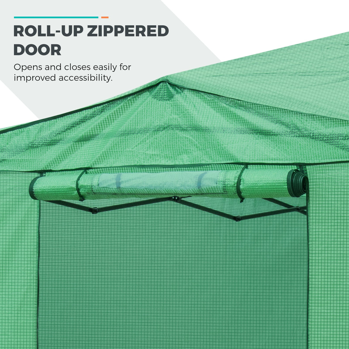 Replacement Cover for 12x8 Portable Walk - in Pop up Greenhouse(Frame Not Included) - Eagle Peak Custom Canopy Tent